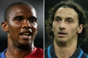 The reunion of the attackers and all eyes will be on Eto and Ibrahimovic at San Siro.